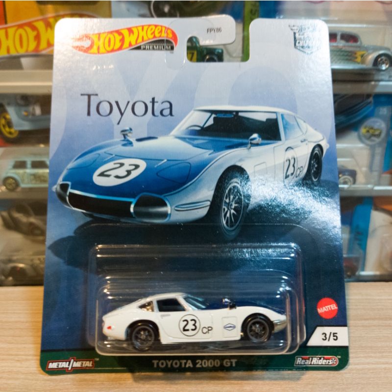 HOT WHEELS TOYOTA 2000 GT - TOYOTA - PREMIUM