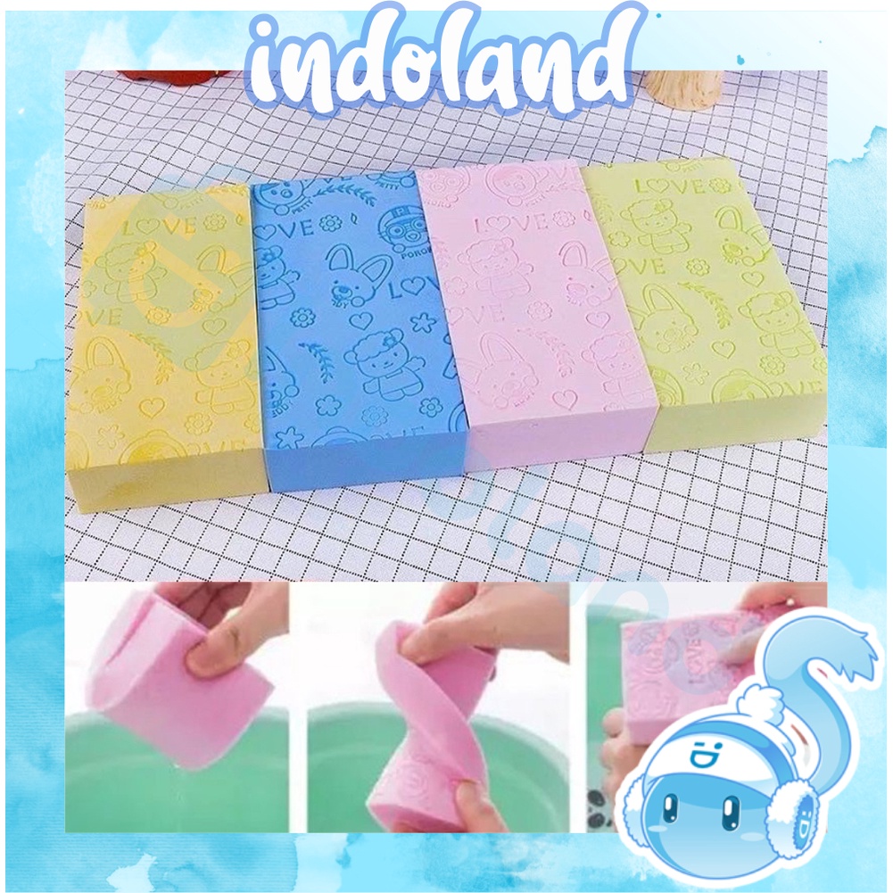 ☀ INDOLAND ☀ Spons Mandi Daki / Sponge Daki / Spon Daki R637