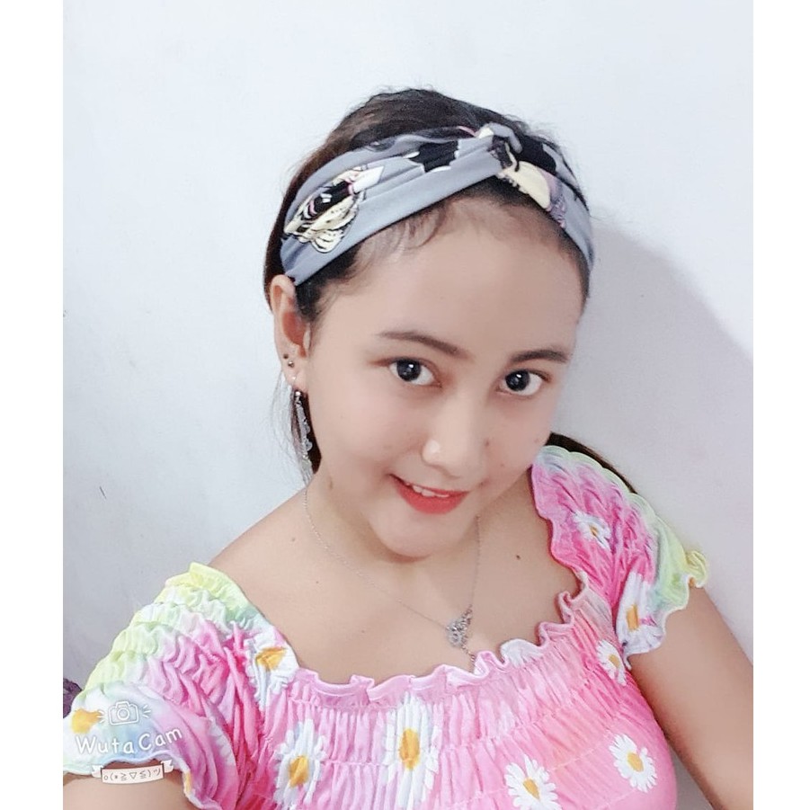 Bando Wanita / Bandana Simpul Korea Wanita / Headband Korea