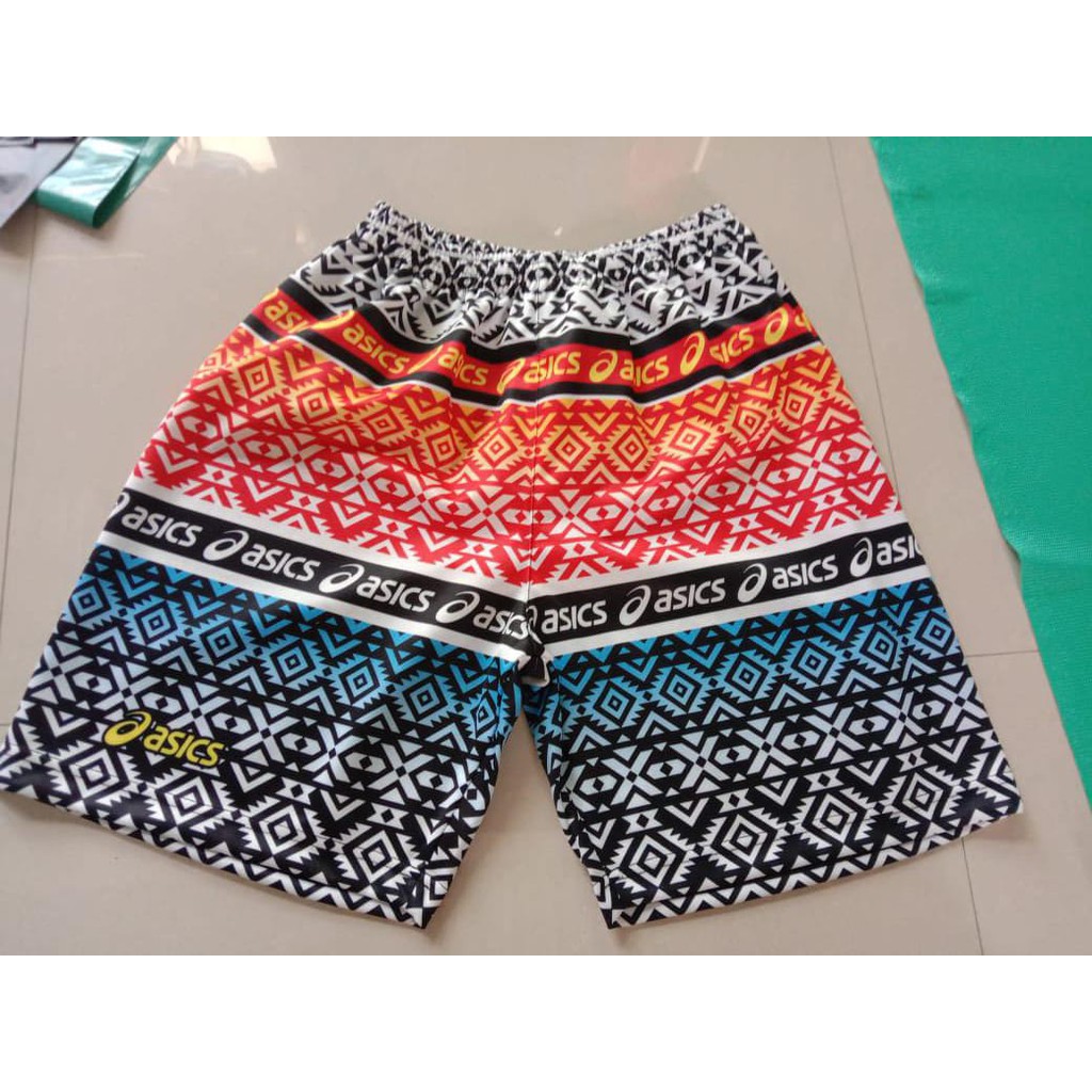 Celana Pendek Olahraga Celana Volly Full Printing Celana Voli Full Printing Celana Asics