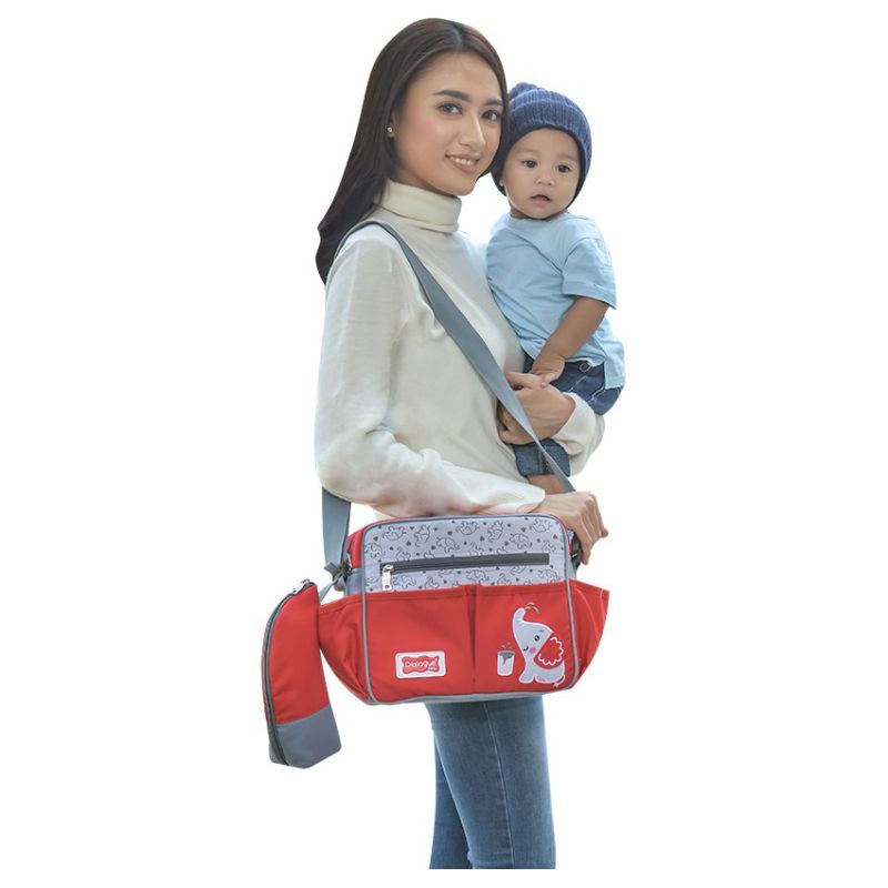 Dialogue Baby Tas Kecil Multi + Saku Dumbo Series DGT7307