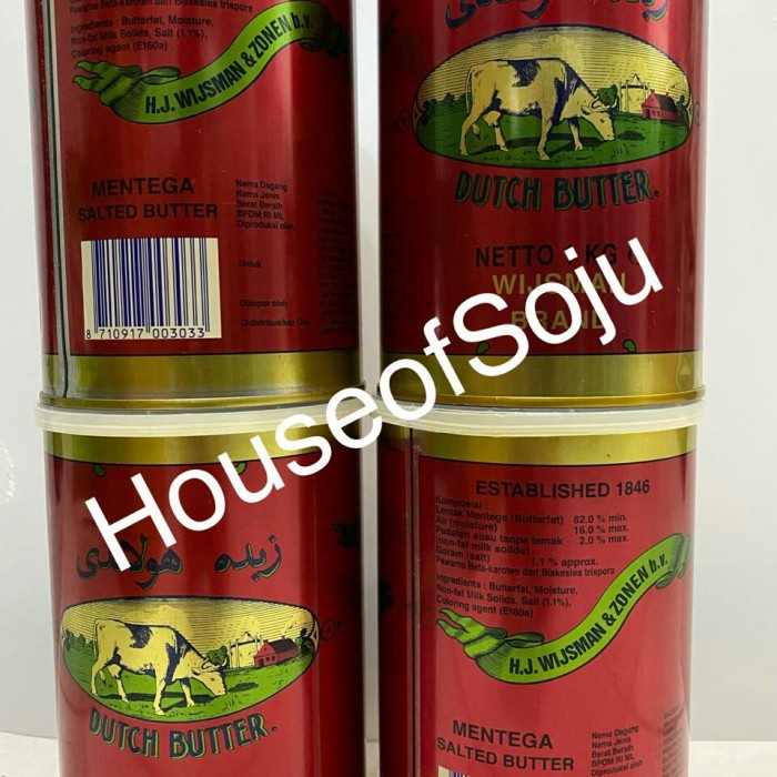 

butter-mentega- butter mentega wysman / wisman / wijsman 1kg - pack standart -mentega-butter.