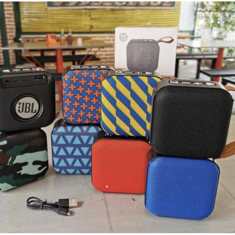 Speaker Bluetooth  T5(Grade A+)   Wireless Speaker Portabel Super Bass
