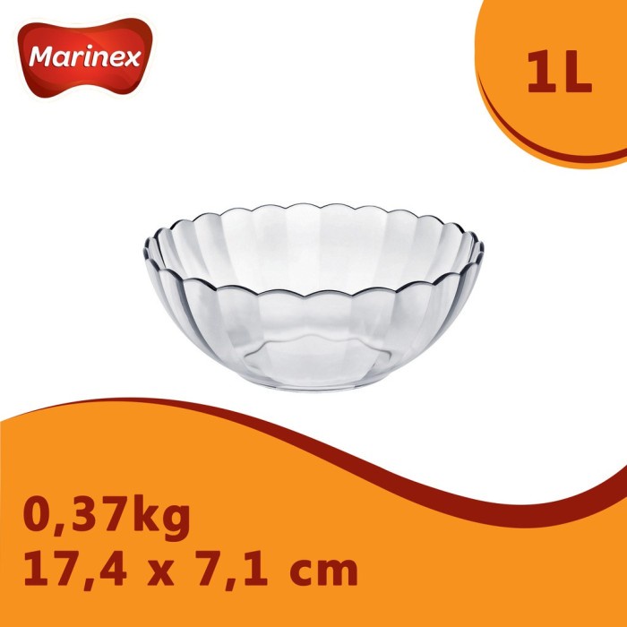 

Jual MARINEX Mangkok Saji Ombak 1L/ Marinex Bowl 1L BELLA 0315 Diskon