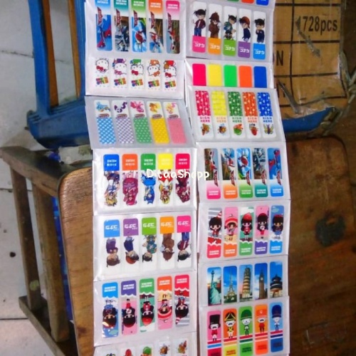 

Pembatas Buku Bahan Plastik / Sticky Note 020