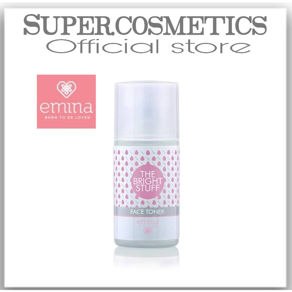 EMINA THE BRIGHT STUFF TONER 50ML ORIGINAL BPOM