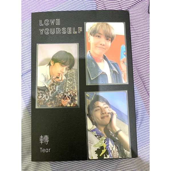 [BOOKED]Taehyung tear o full set bundle PC butter