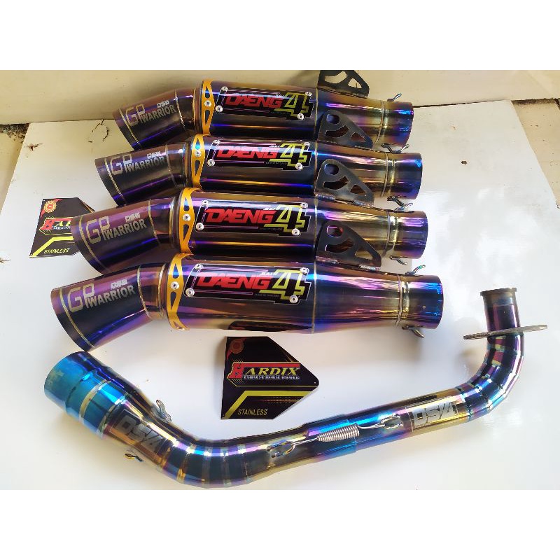 KNALPOT RACING DAENGSAI4 GP WARRIOR YAMAHA NMAX