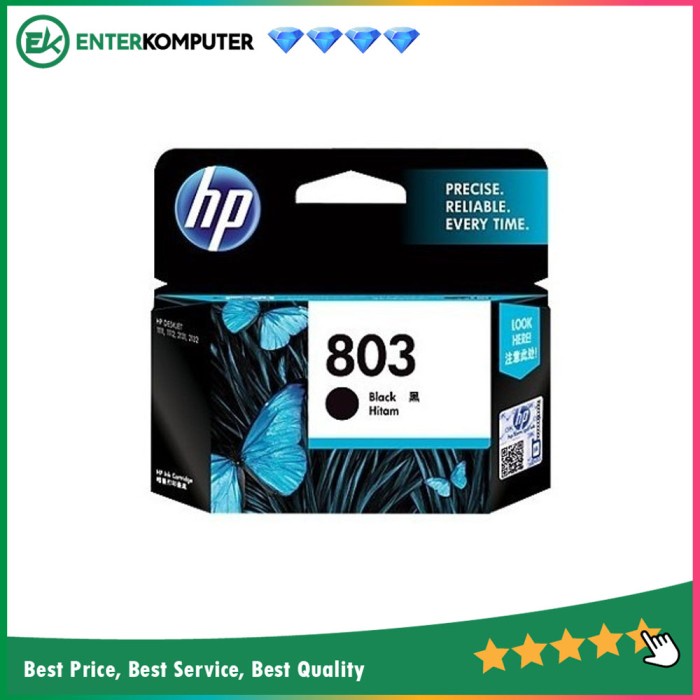 HP 803 Black For HP1112