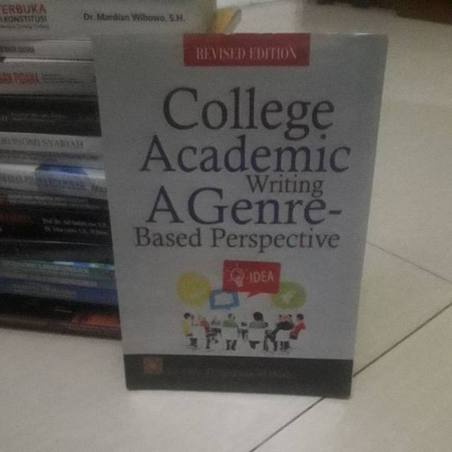 

College academic writing a genre based perpective