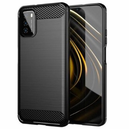 CASE SLIM CARBON POCO M3/REDMI 9T CARBON CASE