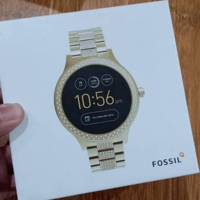 Jam fossil smartwatch gen 3 gold blink