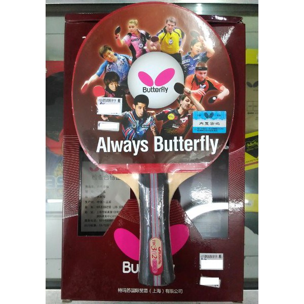 Bat Pingpong Bat Tenis Meja Butterfly TBC 302 Cover Original