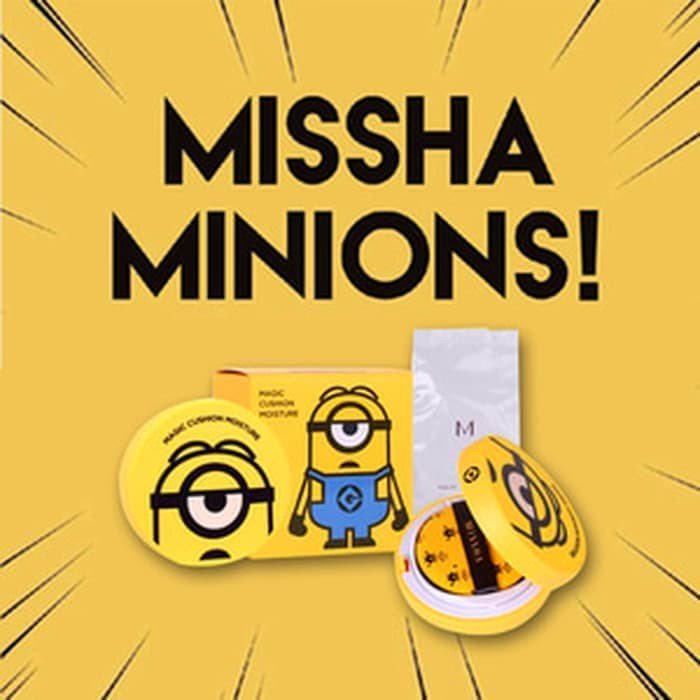 MISSHA MINION CUSHION NEW EDITION - Missha Face Minion