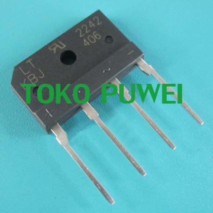 KBJ406G DIODA BRIDGE KBJ406 G DIODE KBJ 406 G 4A MODEL SISIR BL28