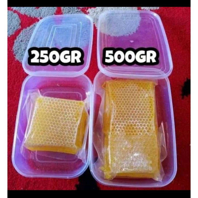 

honey comb 250gr & 500gr madu asli dari sarang lebah terbaik