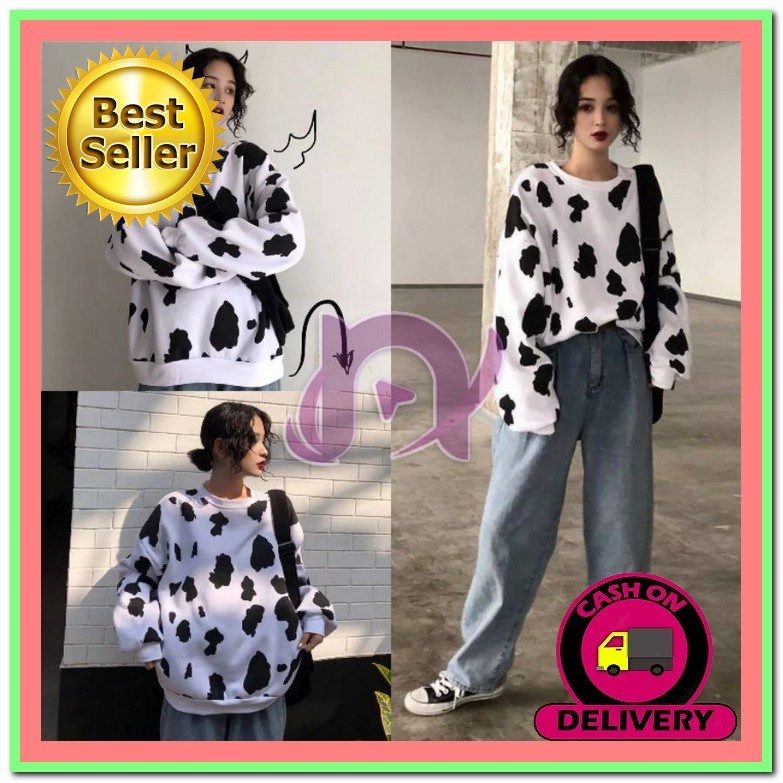 Sweater Wanita Terbaru Premium Sweater Happy Bake Someone Oversize Switer Wanita Kekinian Switter Pe