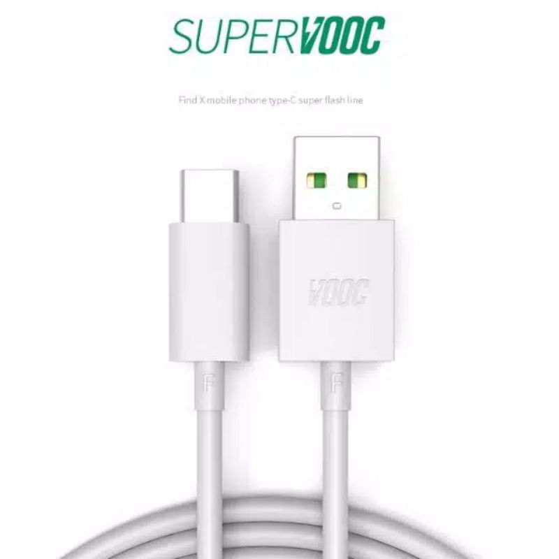 Kabel data oppo tipe c original 100%.Vooc fastcharging