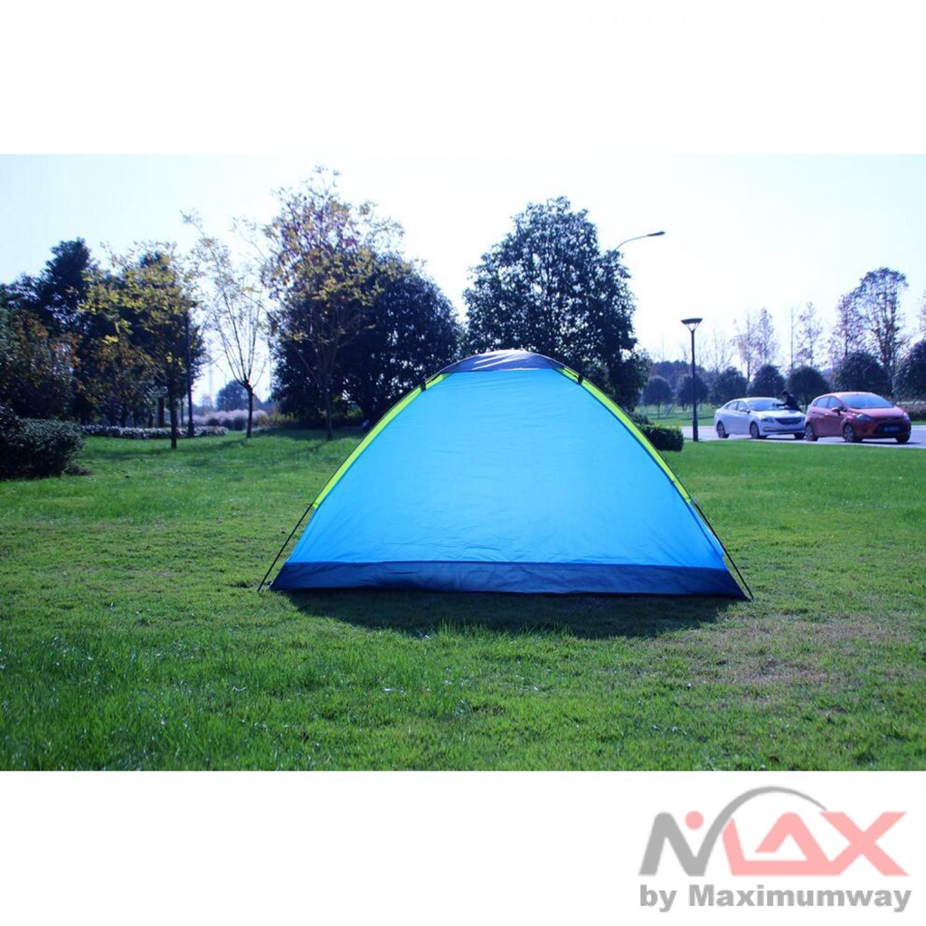 Double Layer Door Camping Tent / Tenda Camping - ZP32750 Warna Biru