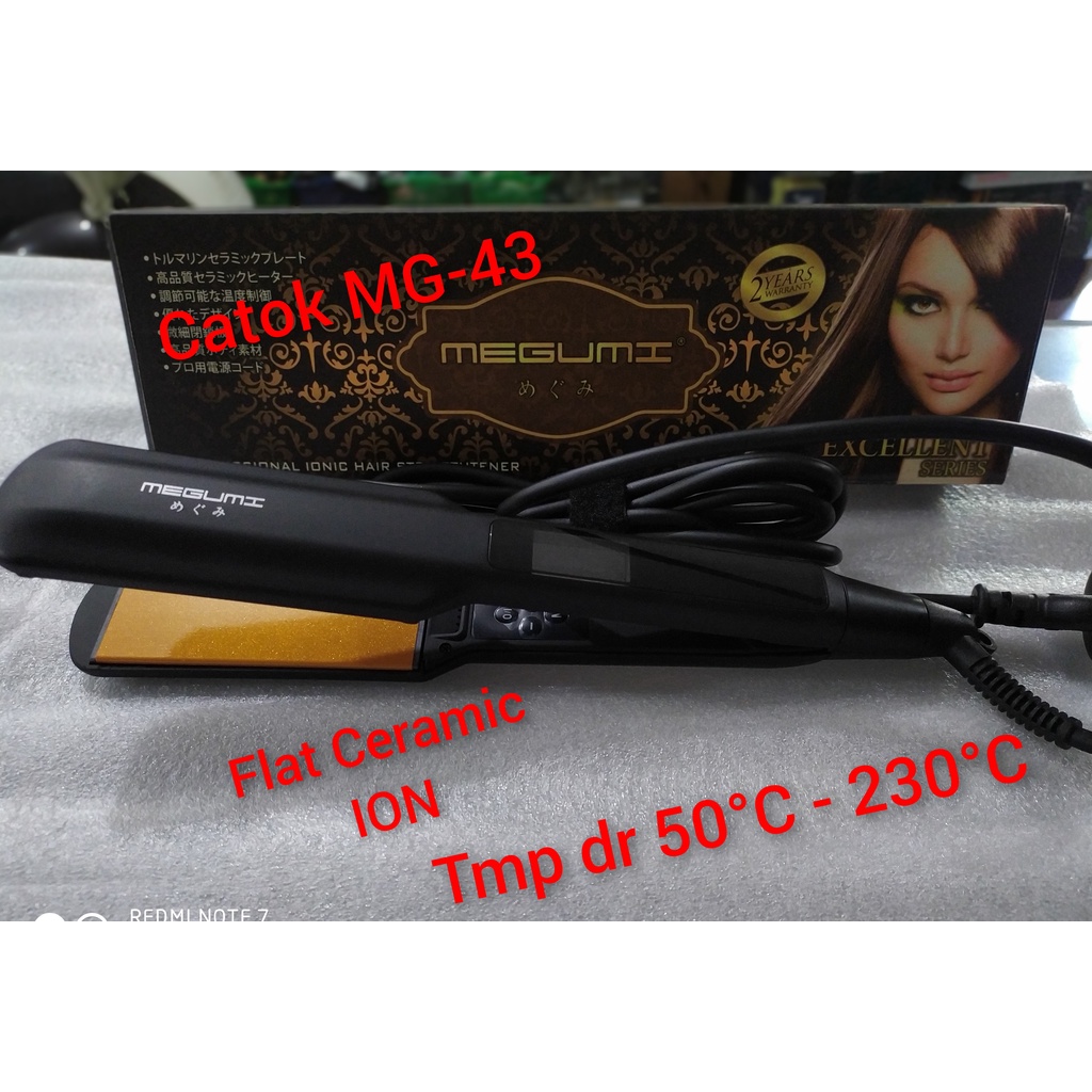 Megumi Catok Flat Ceramic Ion MG-43