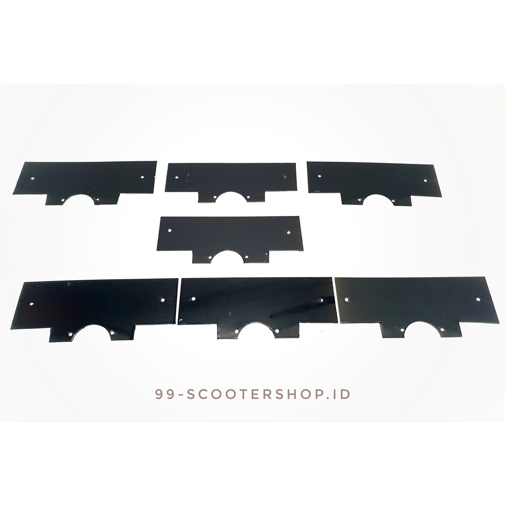 DUDUKAN PLAT NOMOR DEPAN VESPA VBB/SUPER/SPRINT