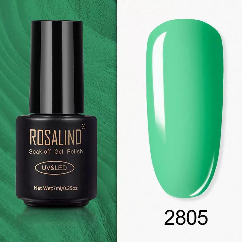 Rosalind GREEN COLOR SERIES Gel Nail Polish UV LED / Kutek / Cat Kuku