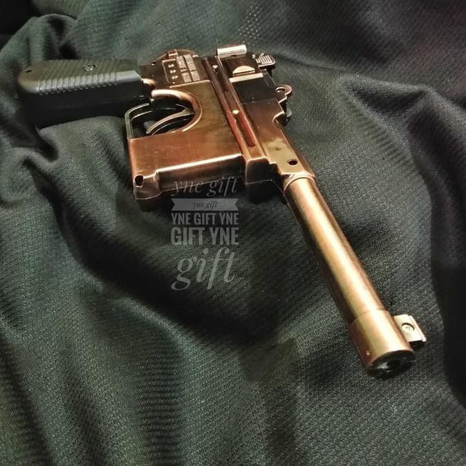 Premium! Promo! Korek Gas Pistol Mauser Jerman 3508, Korek Api Las, Korek Antik Laris!