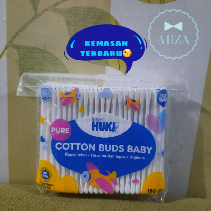 AHZA HUKI COTTON BUD BABY &amp; DEWASA ISI 50/100/150