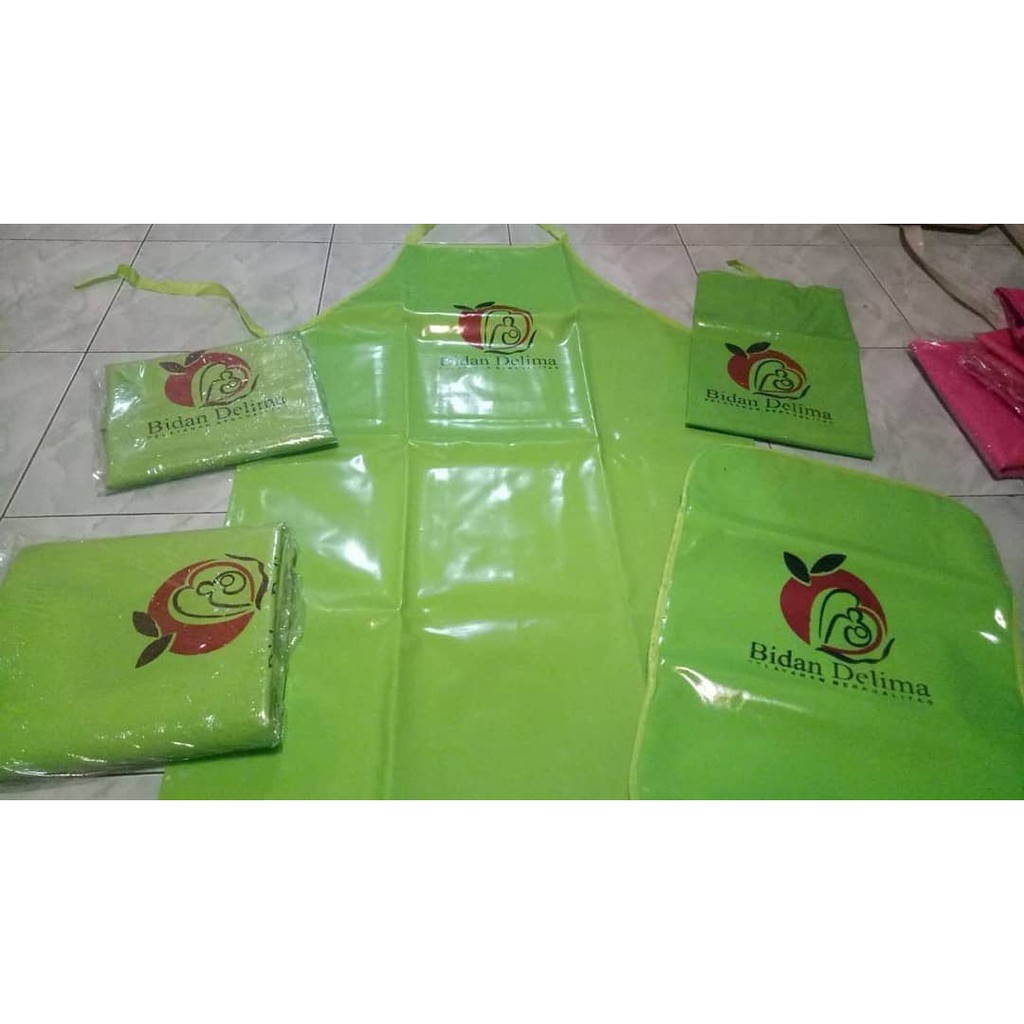 Set Perlak Logo Bidel ( gratis sablon nama / klinik)