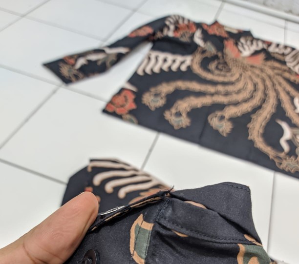 Baju Batik Pria Lengan Panjang Premium Modern Aluna Solo (pcw 009)
