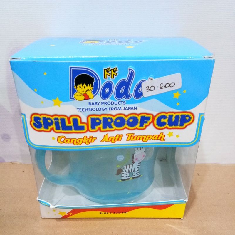 DODO SPILL PROOF CUP CANGKIR ANTI TUMPAH 175ML DDC001