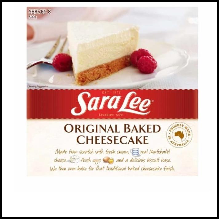 

Sara Lee Original Baked Cheese Cake 500Gr