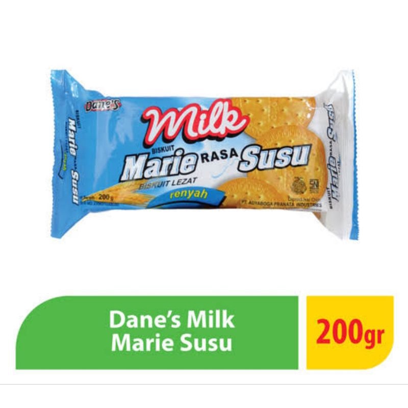 

DANES BISKUIT MARIE SUSU 200GR