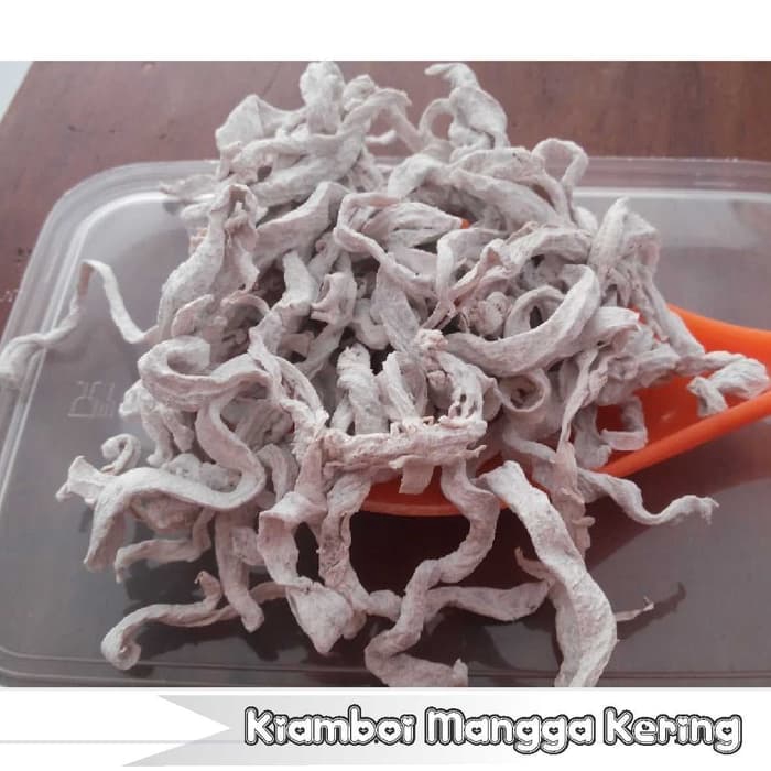 

Kiamboi mangga kering suir snack kiloan 100 gram