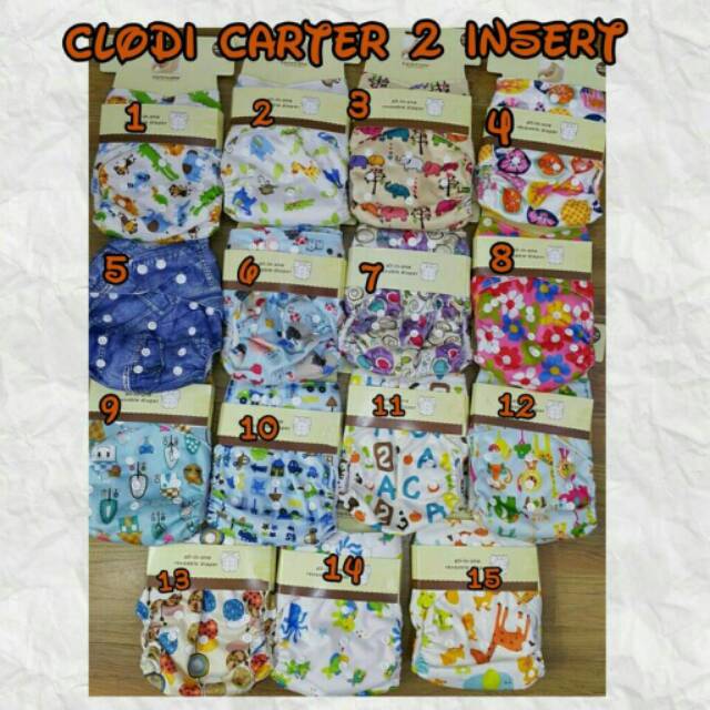 Cloth diapers 2 insert