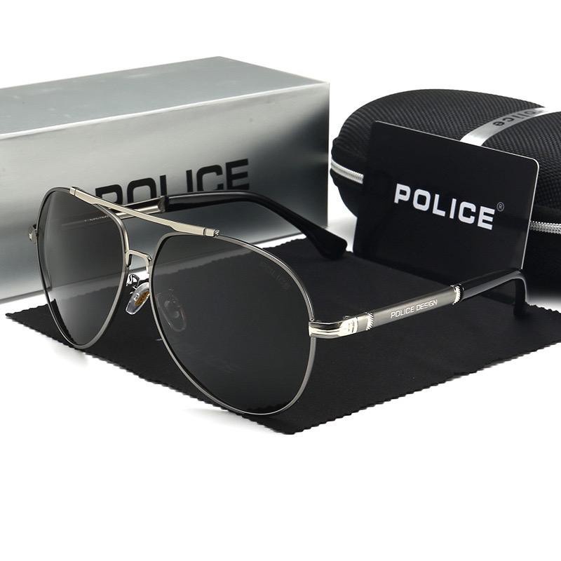 Kacamata POLICE / POLISI Pria Polarized Anti UV police sunglasses Kacamata Inspektur vijay