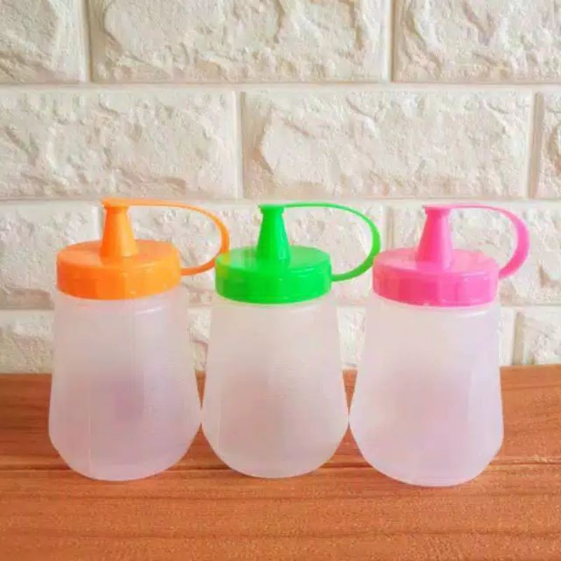 BOTOL KECAP 250 ML / BOTOL KECAP PLASTIK