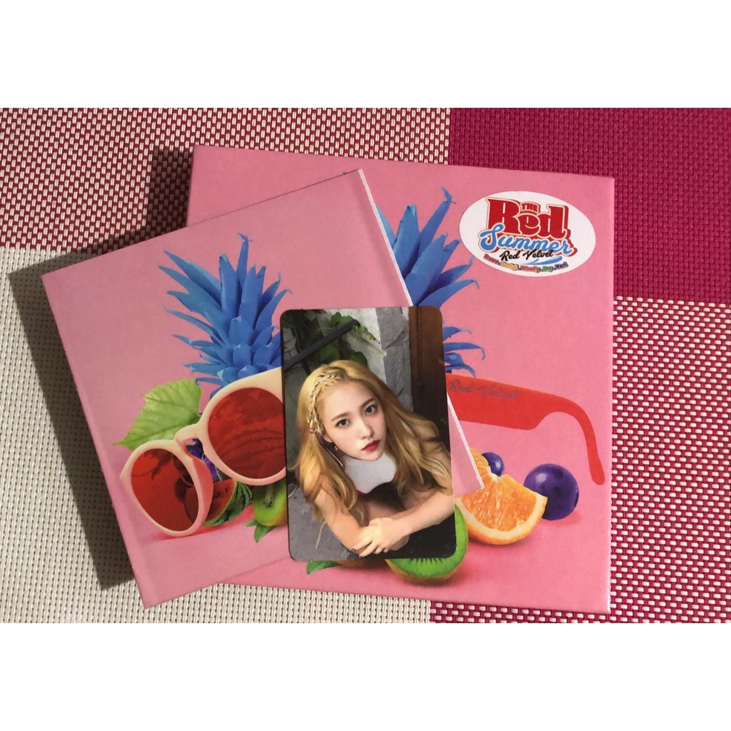 RED VELVET Red Summer Album Unsealed Yeri Photocard