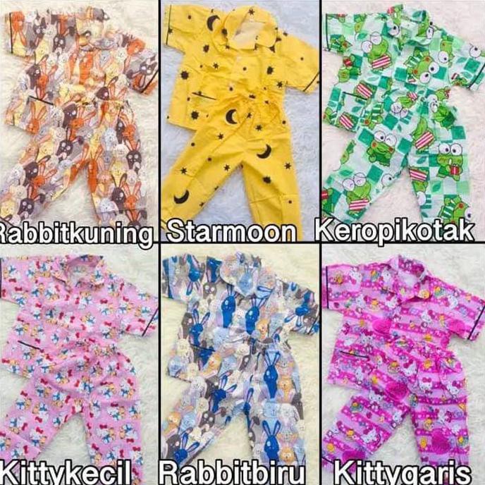 Disini aja BAJU TIDUR ANAK PEREMPUAN / BAJU PIYAMA & BAJU SEKSI WANITA YANG ORI - Kuning, M Best
