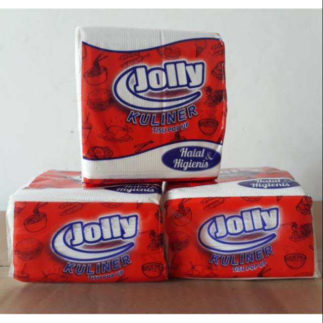 Tissue Jolly Pop Up 200 Sheet