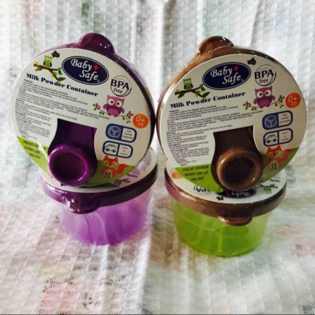 Baby Safe Milk Powder Container Jp035 Tempat Susu Bubuk Kontainer susu bubuk