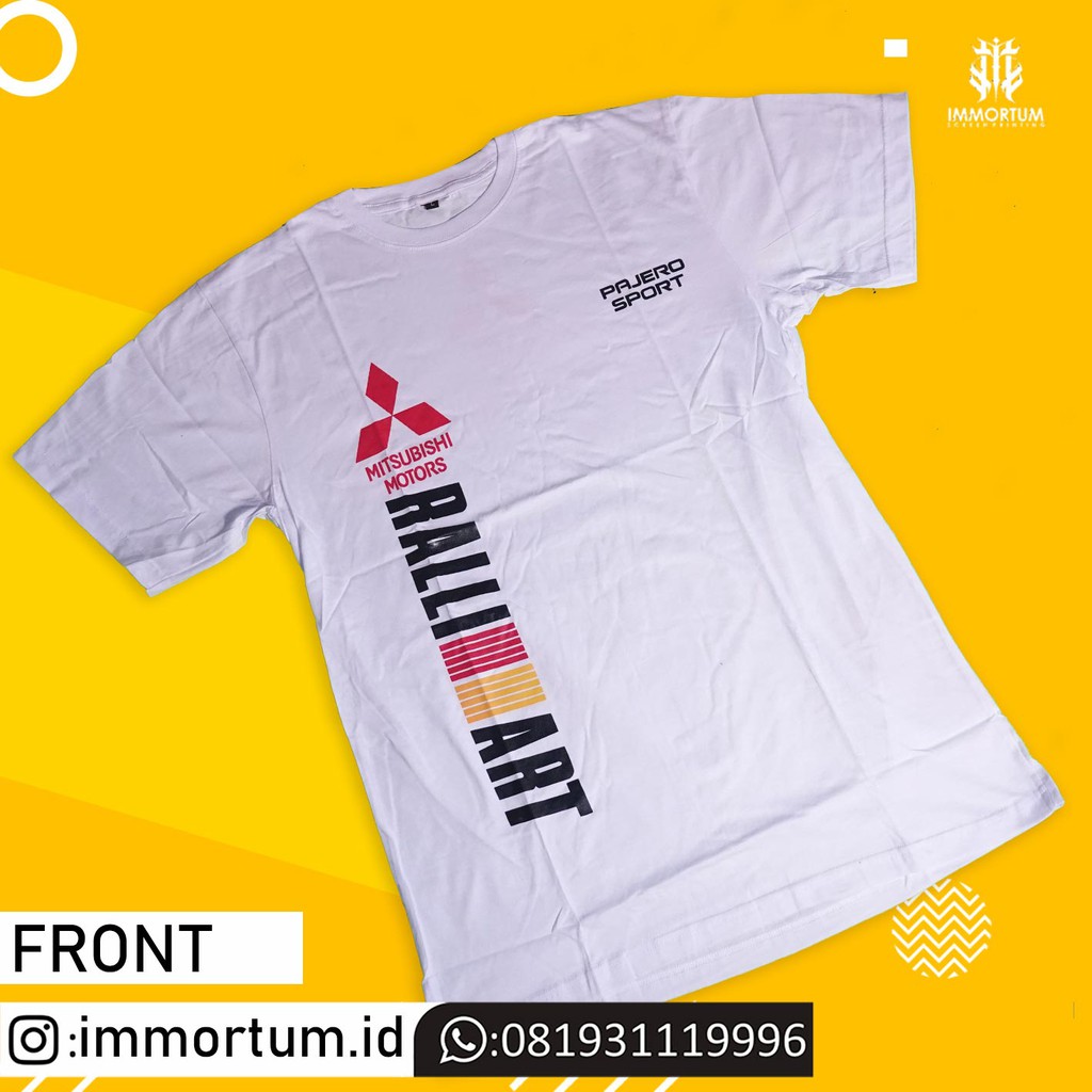 KAOS PAJERO MITSUBISHI RALLY ART