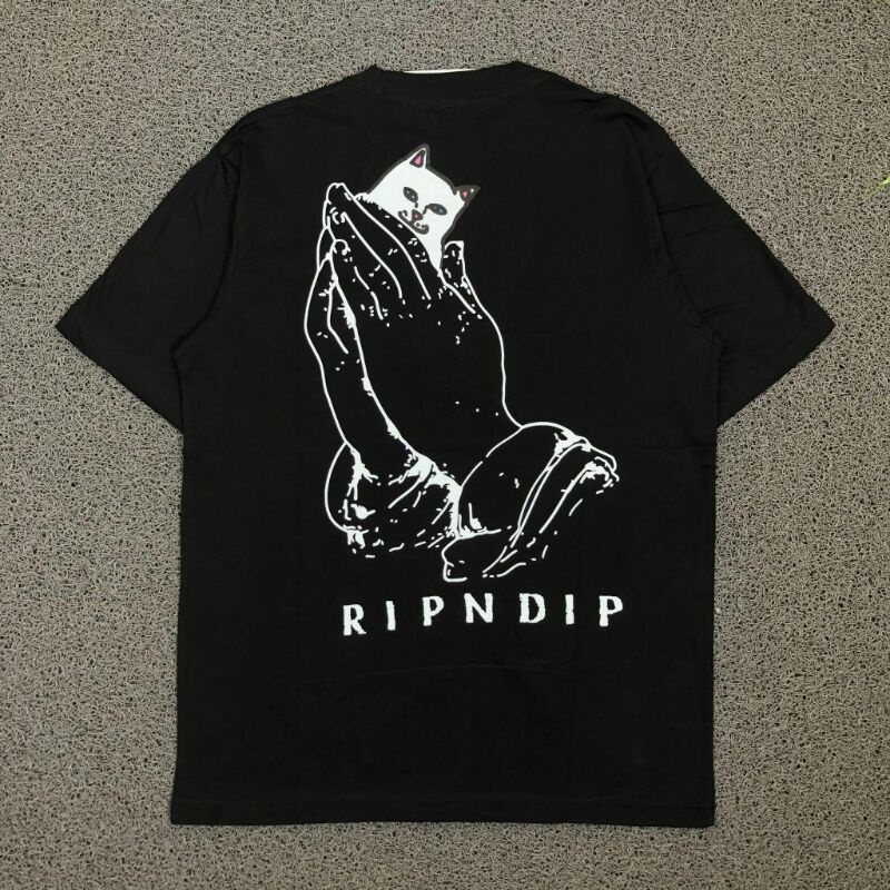 KAOS RIPNDIP | BAJU RIPNDIP | T-SHIRT RIPNDIP PRAY FULL TAG & LABEL PREMIUM