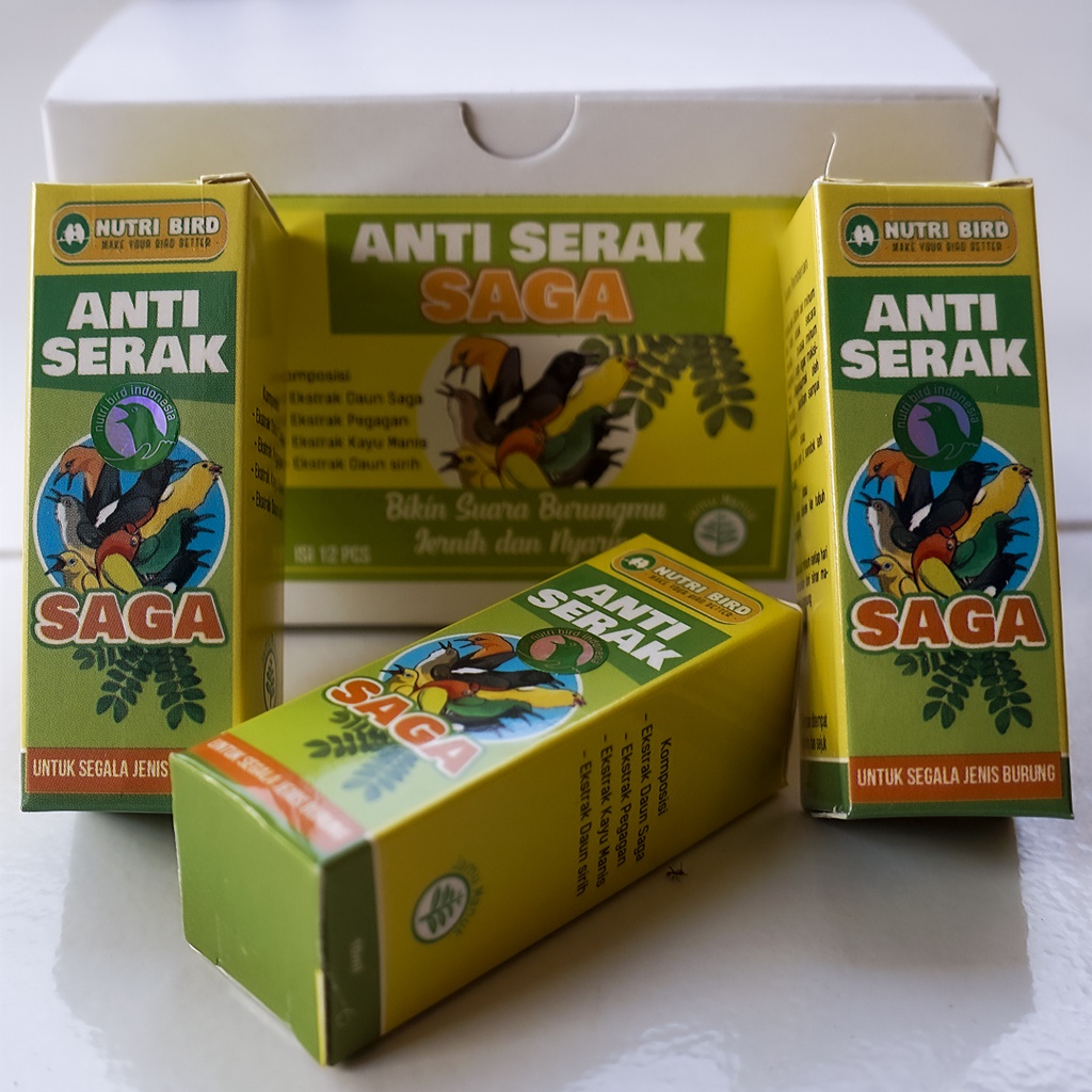 ANTI SERAK SAGA Herbal Burung