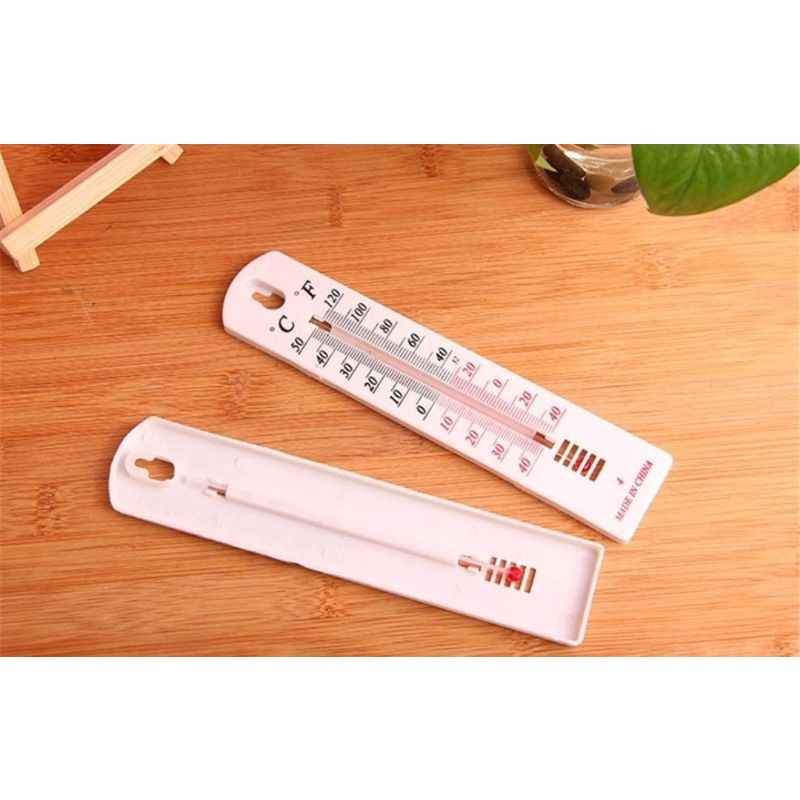 Thermometer Dinding Ruangan Plastik