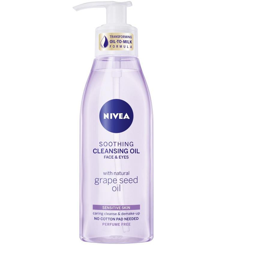 Paling Laris NIVEA Soothing Cleansing Oil with Grape Seed Oil 150 ml
