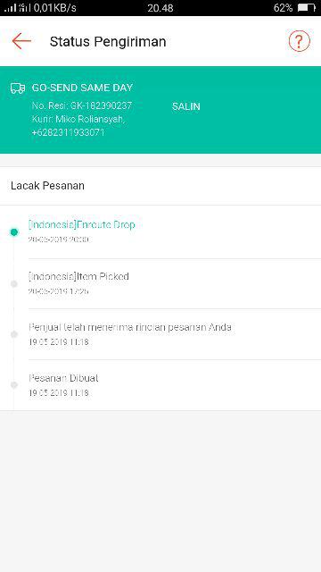 Payung Terbalik Reverse Umbrella With C Handle