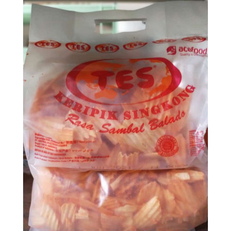 

TES KRIPIK SINGKONG BALADO 500GR