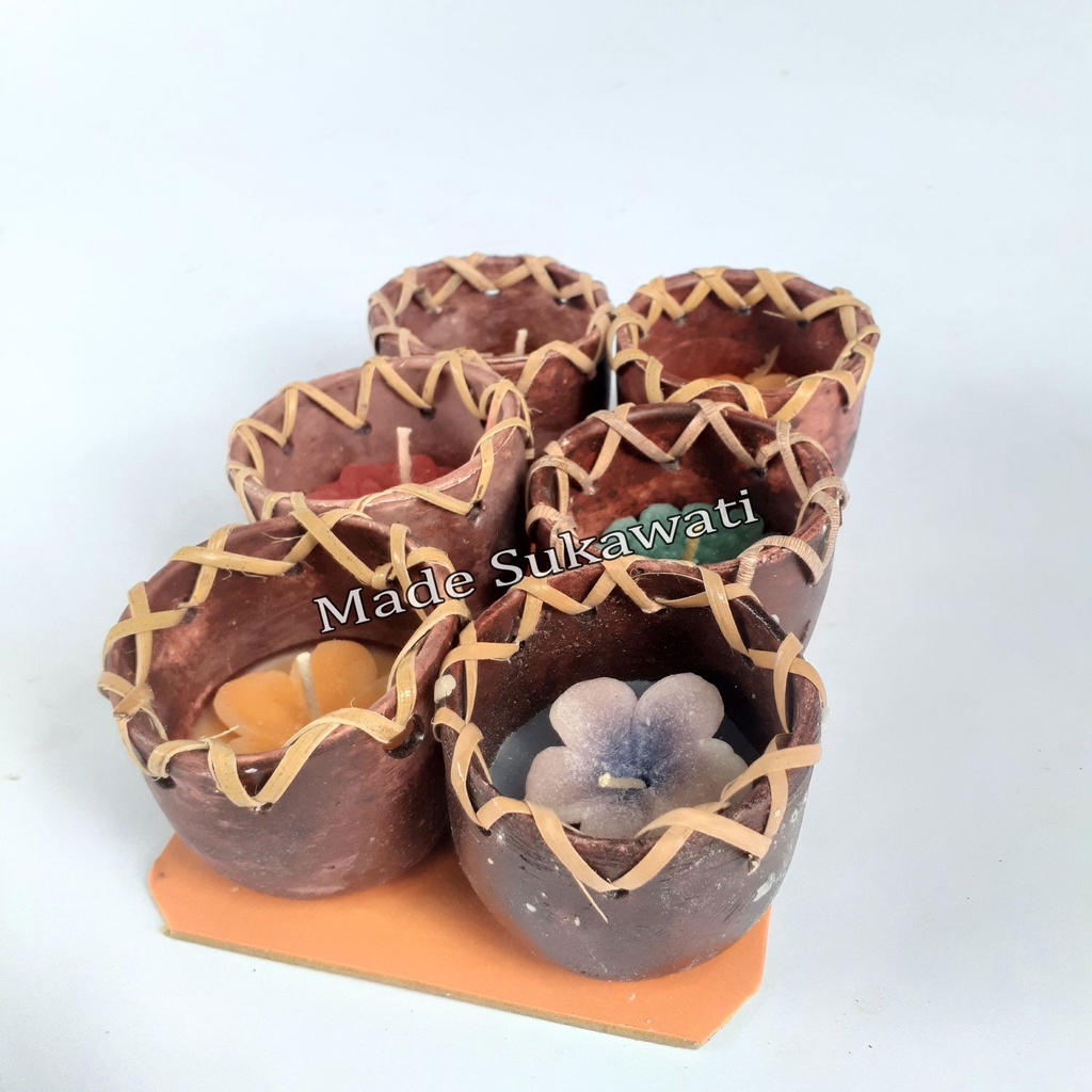 Paket Lilin aroma terapi isi 6