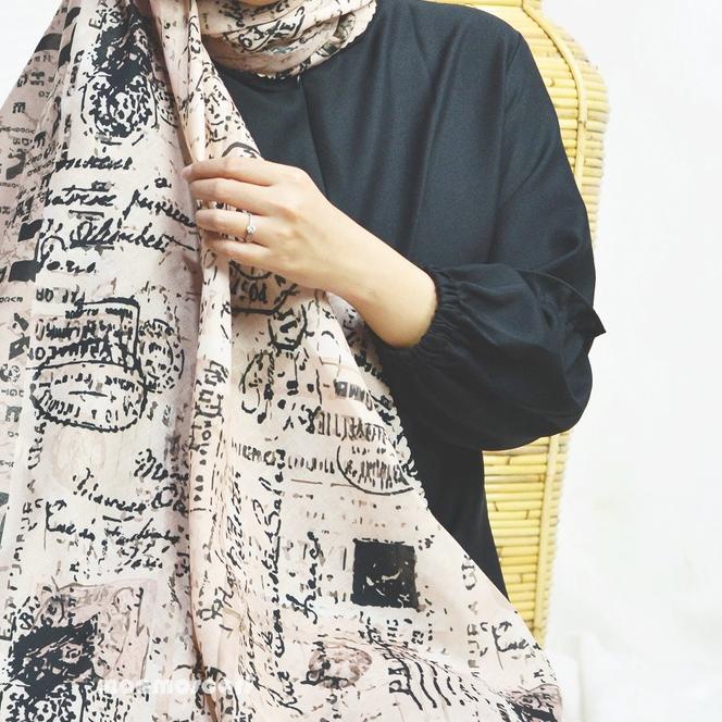 Hijab Jumbo | Kerudung Segi Empat | Jilbab Letter Series 140x140